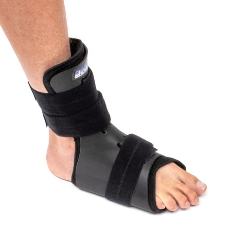 Cramer Dorsal Night Splint, Small, Foot Brace for Plantar Fasciitis Support, Lightweight Low-Profile Sleep Aid, Adjustable Arch Alignment Splint for Left or Right Foot, Slip-Resistant Fit