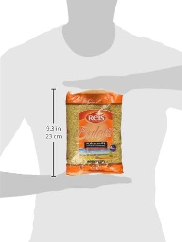Reis Coarse Bulgur Wheat, Cereal Bag for Pilaf, Meal & Soups, 2.2 lb