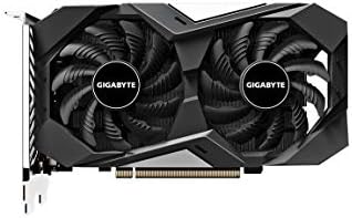 GIGABYTE GeForce GTX 1650 D6 WINDFORCE OC 4G (rev. 2.0) Graphics Card, 172mm Compact Size, 4GB 128-Bit GDDR6, GV-N1656WF2OC-4GD REV2.0 Video Card