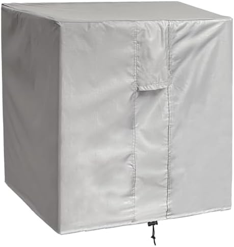 Homydom Air Conditioner Covers for Outside Units Fits up to 30"x30"x32" Full Winter AC Unit Covers Outdoor Protection