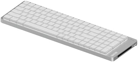 LOFREE Flow2 Low-Profile Mechanical Keyboard, CNC Aluminum Body with Gasket Mount, Tri-Mode Wireless, Hot-Swappable & VIA Compatible, Side Touch Bar, for Mac/Windows (Space Gray, 84 Keys)