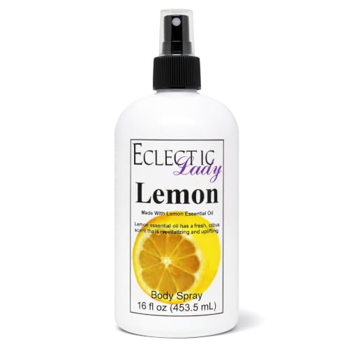 Lemon Body Spray, Double Strength, 2 ounces, Body Mist