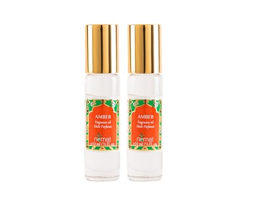 Nemat Amber Eau de Parfum Spray, 50 ml | Eau de Parfum, Long Lasting, Fine Mist Spray, Unisex, 50 ml Bottle
