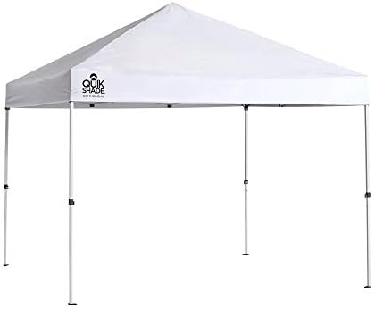 Quik Shade Commercial 10 x 10 ft. Straight Leg Canopy, White