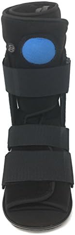 OTC Walker Boot Delux Short Low Top Leg Cast, Black, X-Small