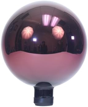 Echo Valley 8100 10-Inch Glass Gazing Globe, Mirror Finish, Blue