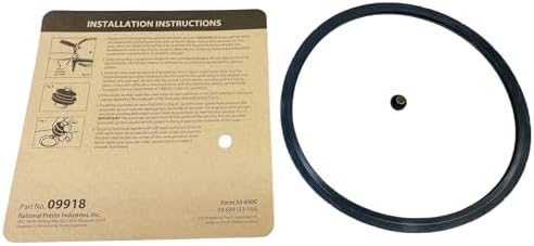 2 Pk, Presto Pressure Cooker Sealing Ring Gasket, 09918