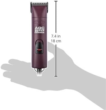 Andis 22685 Professional UltraEdge Super 2-Speed Detachable Blade Clipper – Rotary Motor with Shatter-Proof Housing, Runs Calm & Silent