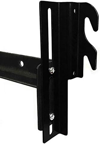 CAFORO #711 Bolt-On to Hook-On Conversion Bed Frame Brackets, Bed Rail Headboard Bracket, Bed Hook Adapter Kit (Set of 2)