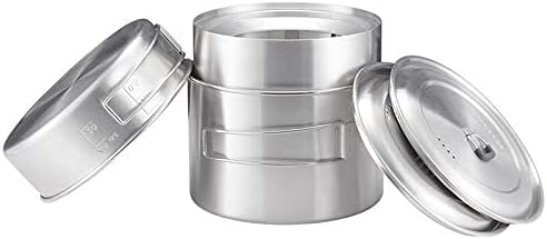Solo Stove Campfire 2 Pot Set Combo - 4+ Person Wood Burning Camping Stove | Outdoor Kitchen Kit for Backpacking Camping Survival | NO Batteries or