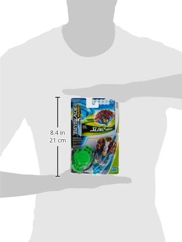 Beyblade Burst Turbo Slingshock Xcalius X4 Starter Pack - Battling Top and Right/Left-Spin Launcher, Age 8+