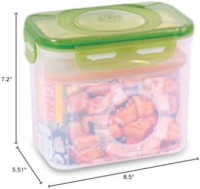 Premium Kimchi, Sauerkraut Container Probiotic Fermentation with Inner Vacuum Lid (Earthenware Brown, 0.45 gal/ 1.7L)