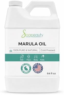 Marula Oil Cold Pressed Unrefined 100% Pure Natural Face Hair 32 fl oz