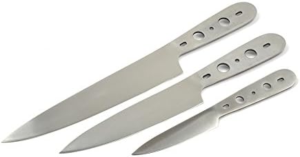 440c Stainless Steel Chef's Knife Blank (Cryogenically Enhanced) Made in USA [SS106]