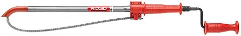 RIDGID 46683 K-1 Combination Auger with C-Style Cutter Head, Telescoping Drain Auger to Remove Drain Clogs in Sinks and Urinals