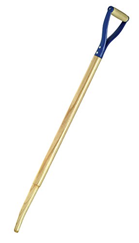 Link Handle - 892-21 s Bent Hollowback Shovel/Scoop Handles With Shoulder and Steel D-Grip, 1-1/2" Diameter (Various Length and Models: 30" - 42")