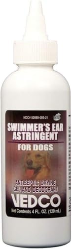 Vedco Swimmer's Ear Astringent For Dogs 4 oz by Unknown