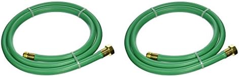 Swan Leader Hose with 5/8" Diameter by 6 Foot - 2 Pack, Male/Female