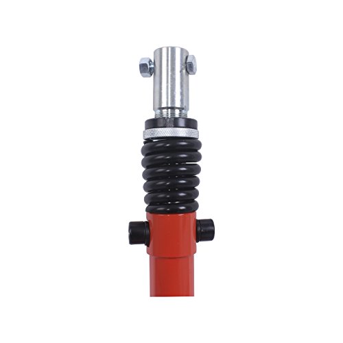 THUNDERBAY 6 Inch Diameter 36 Inch Long Earth Auger Bit with Fishtail Point and Patent Shock Spring