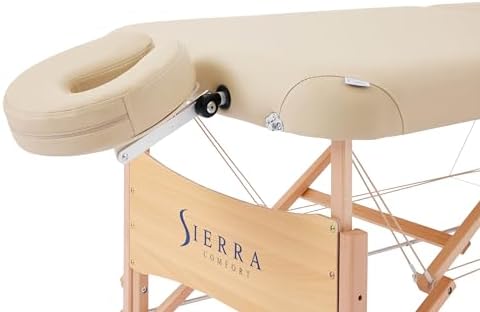 Sierra Comfort Preferred Portable Massage Table (Black), SC-501A