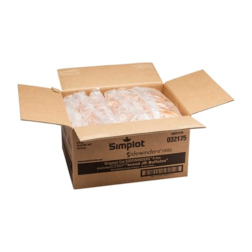 SeasonedCrisp JR Buffalos Seas Sidewinder Fries, 4 Pound -- 6 per case.