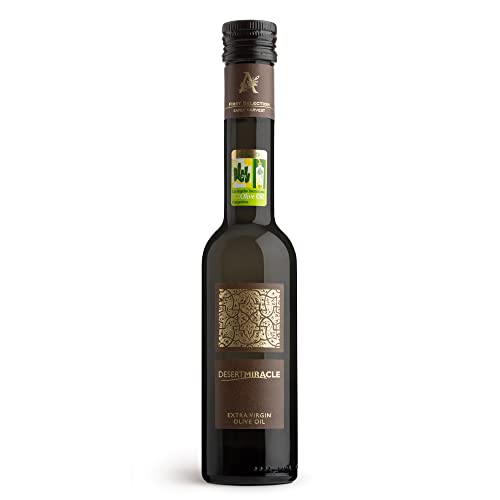 Desert Miracle Organic Extra Virgin Olive Oil, High Polyphenol, 17 fl oz | Gourmet Moroccan EVOO, First Cold Pressed Olive Oil Extra Virgin, Polyphenol-Rich, Flavor Trusted By Award-Winning Chefs