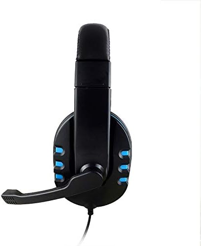 HHmei New Gaming Headset Voice Control Wired HI-FI Sound Quality for PS4 Black - PS4 Wired Headset Headset