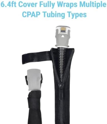 iGuerburn 6.4ft CPAP Hose Cover for ResMed AirSense 11 & 10 Heated Tubing