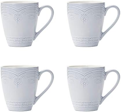 Pfaltzgraff Seraphina 16-Piece Stoneware Dinnerware Set, Service for 4,Blue
