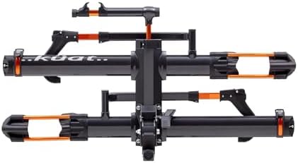 Kuat NV 2.0-1.25" - 2-Bike Hitch Rack | Robust 2-Bike Rack with Trail Doc for Riders & Cyclists, Rugged All-Metal Construction, E-Bike Compatible, Easy Installation