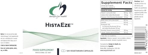 Designs for Health HistaEze - Quercetin with Stinging Nettle Extract
