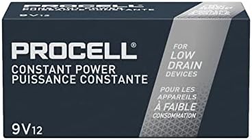 ProCell 12 Alkaline Batteries, 9V, 12/Box