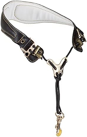 adorence Leather Saxophone Neck Strap for Alto & Tenor Saxophone - Red