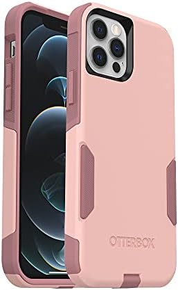 OtterBox iPhone 12 & iPhone 12 Pro Commuter Series Case - Black, Slim & Tough, Pocket-Friendly, with Port Protection