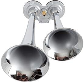 PsychoBlasters Chrome Air Horn Only - 2 Trumpets