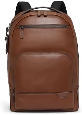 TUMI Harrison Warren Backpack, 15-Inch Laptop Backpack, Black Bombe