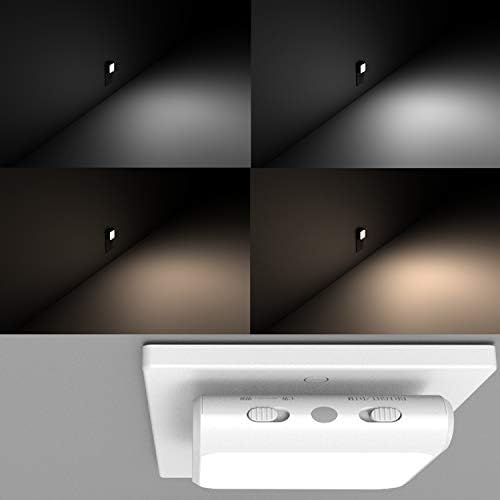 Solatec Plug-in Led Night Light with Auto Dusk to Dawn Sensor, Adjustable Brightness and Color, Warm White, Cool White Lights for Bathroom, Hallway
