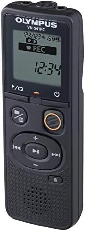 Olympus VN-541PC With PC Link 4GB Black Digital Voice Recorder (Renewed)