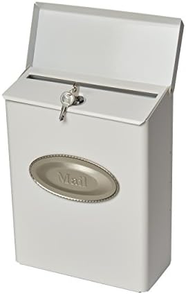 Gibraltar Mailboxes Designer Locking Medium Capacity Galvanized Steel Venetian Bronze, Wall-Mount Mailbox, DMVKGV04