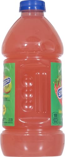 Snapple Apple Juice Drink, 16 Fl Oz Recycled Plastic Bottle, All Natural, No Artificial Flavors Or Sweeteners, Gluten-free, Contains 10% Real Juice 12 Pack