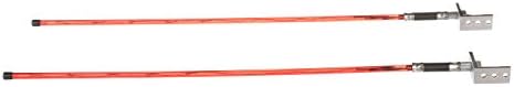 Attwood 14066-7 Trailer Guide Lights, Aid in Trailer Backing, Waterproof Red LED Lights, 51 Inches L x ¼-Inch Diameter