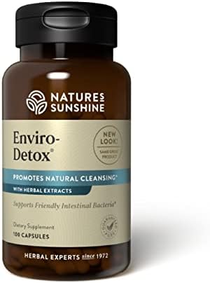 Nature's Sunshine Enviro-Detox, 100 Capsules | Removes Pollutants and Toxins that can Build Up, Slow Normal Cleansing, and Supports Digestion