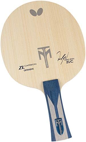 Butterfly Timo Boll ZLC Blade Table Tennis Blade - Professional ZL Carbon Fiber Blade - Available in an, FL, and ST Handle Styles - Made in Japan