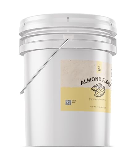 Pure Original Ingredients, Almond Flour, Blanched, Extra Fine, 19 Lb | For baking, cooking, and pantry use