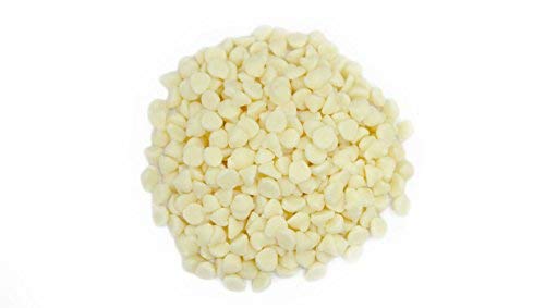 Yupik White Chocolate Chips, 2.2 lb (35.2 oz), Gluten-Free, Kosher, Small Size, Made with Cocoa Butter, Sweet Flavor, Melts Smoothly, Ideal for Baking, Snacking & Topping