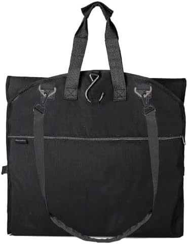 72" Tri-Fold Wedding Garment Bag for Long Dress & Gown,Hanging Travel Carry on Storage bag for Men Women