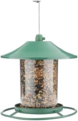 Perky-Pet 312G Green Sparkle Panorama Bird Feeder - 2 Pack