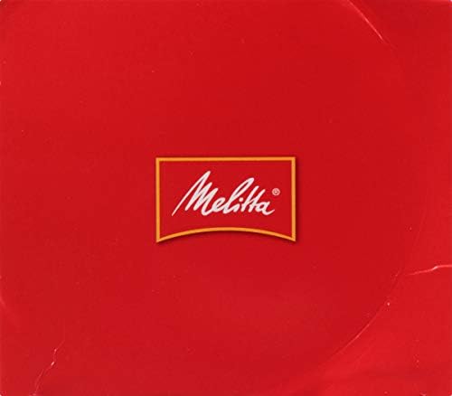 Melitta Filter Coffee Maker, Single Cup Pour-Over Brewer, Black, 1 Count (640007)