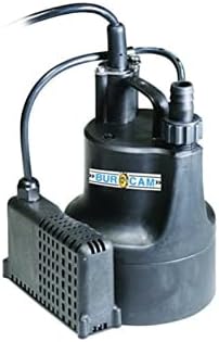 BURCAM 300506SB 1/6HP Automatic Submersible Utility Pump