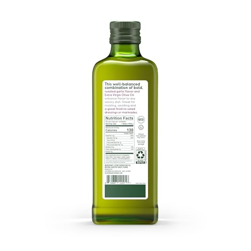 California Olive Ranch, Garlic Flavored Extra Virgin Olive Oil, 750mL (Pack of 1)
